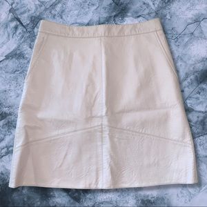 Zara Baby Pink Pleather Skirt